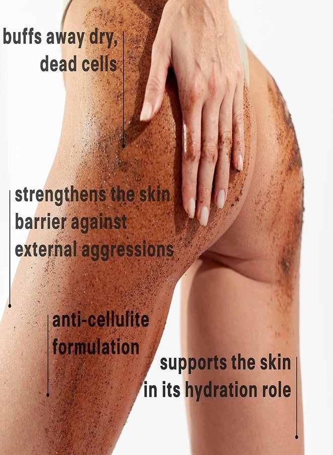 slimspa Scrub Body Gel with Micronized Coffee Bean 32 oz – Exfoliating and Firming Body Gel for Smooth, Radiant Skin – Professional Spa Formula with Natural Coffee Extracts to Polish and Revitalize - Image 2